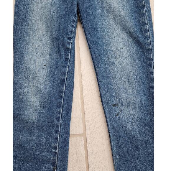 Boden girls denim overalls 11-12Y Stars Lining Skinny Pockets Nordstrom Preppy - Picture 8 of 8